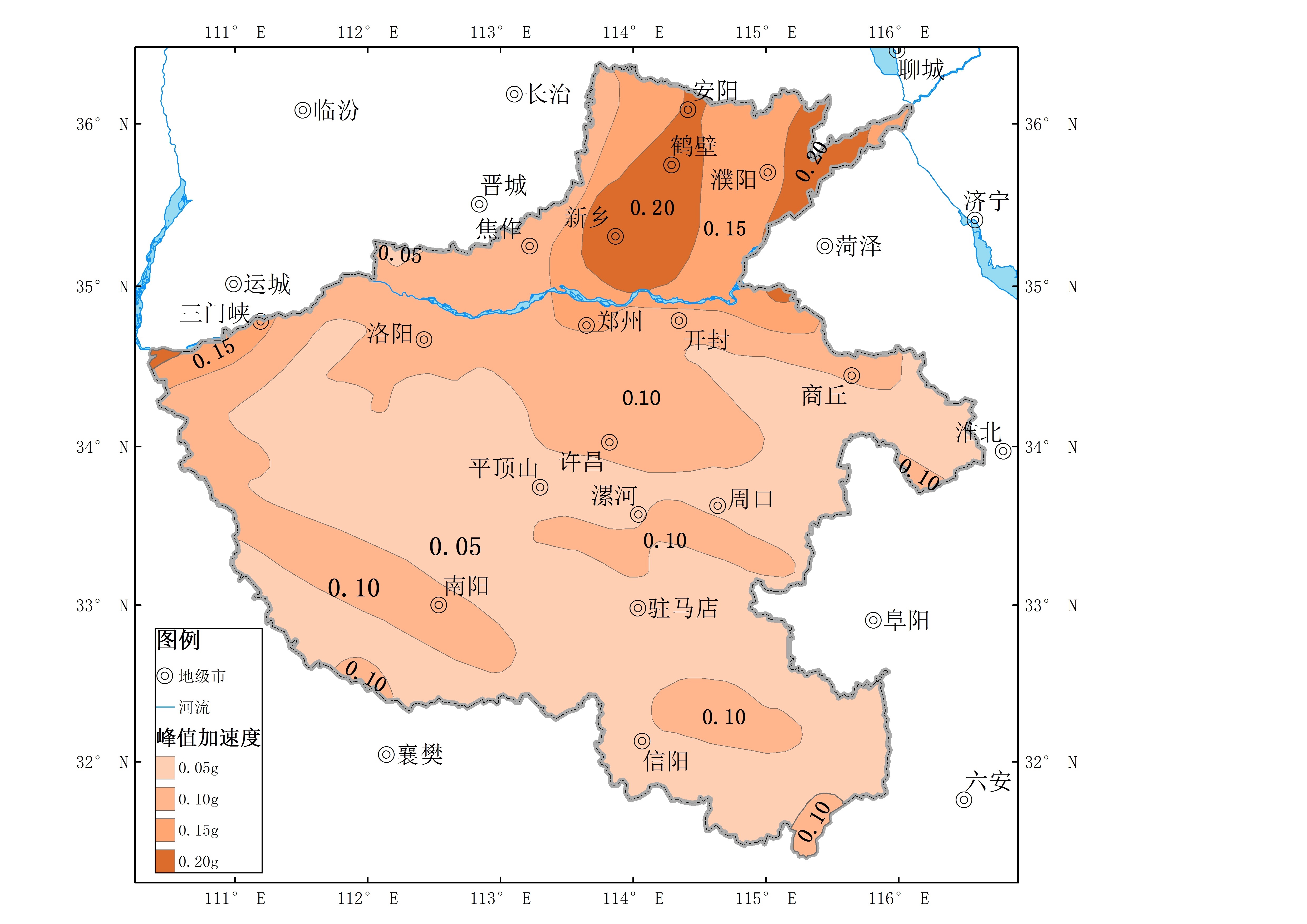 河南省地震动峰值加速度区划图（五代）.jpg